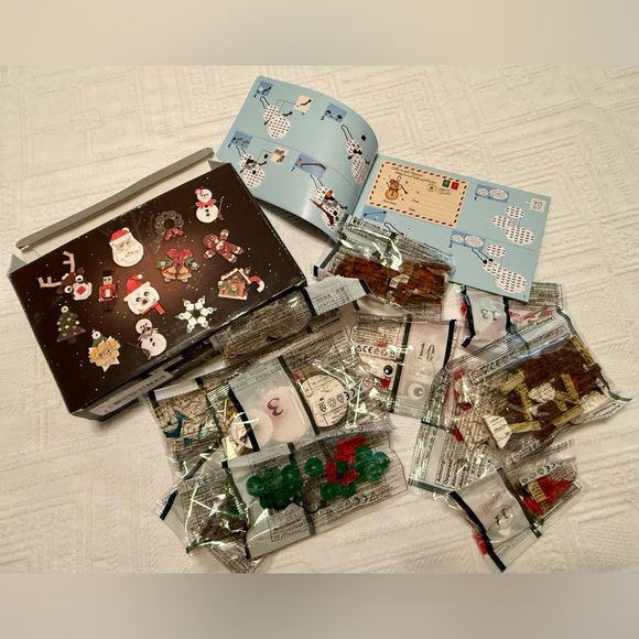 Bricks / building blocks - Flegos - Christmas ornament making set -non-Legos New - Picture 4 of 8